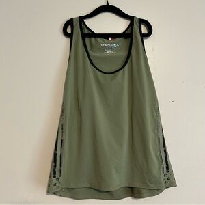 Korsa Women's Green Tank Top